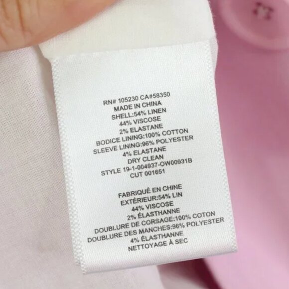 Joie Kierra B Jacket Blazer Lavender Rose Size 6 - Picture 6 of 8